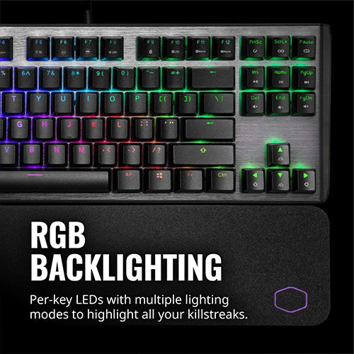COOLER MASTER KEYBOARD CK530 V2/BROWN SWITCH/AE LAYOUT