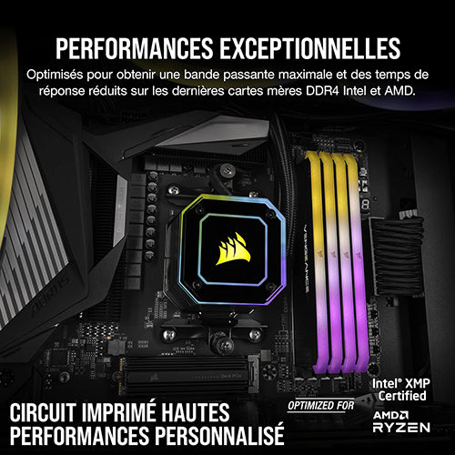CORSAIR DDR4 3600MHZ 16GB (2X8GB) VENGEANCE RGB RS C18 MEMORY K