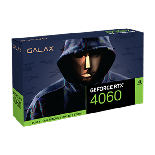 Galax D76L Black GF RTX4060 1-Click OC 1X