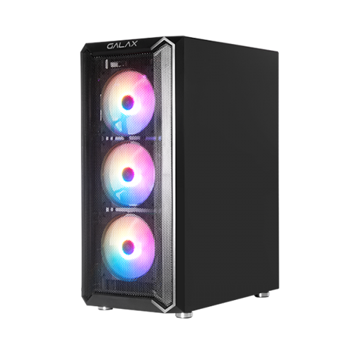 GALAX Revolution-07 Gaming Case, ATX, 4 FAN black
