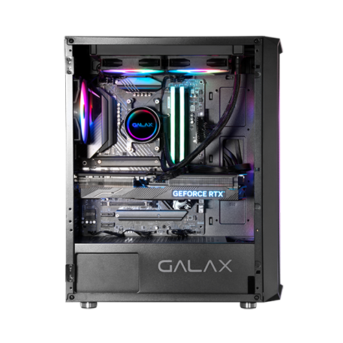 GALAX Revolution-07 Gaming Case, ATX, 4 FAN black