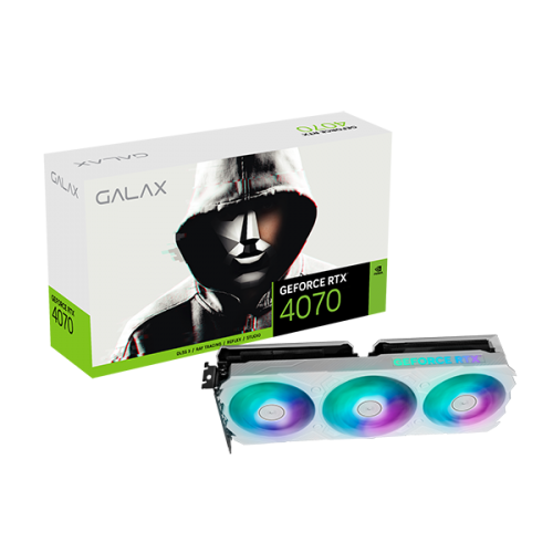 Galax D46O Black GF RTX4070 EX Gamer- white