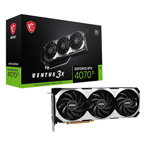 MSI VGA GEFORCE RTX 4070Ti VENTUS 3X El 12G OC