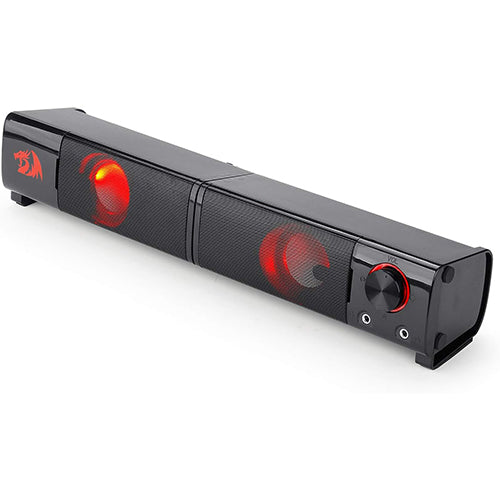 Redragon GS550 Orpheus PC Gaming Speakers, 2.0 Channel Stereo Desktop Computer Sound Bar