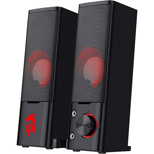 Redragon GS550 Orpheus PC Gaming Speakers, 2.0 Channel Stereo Desktop Computer Sound Bar