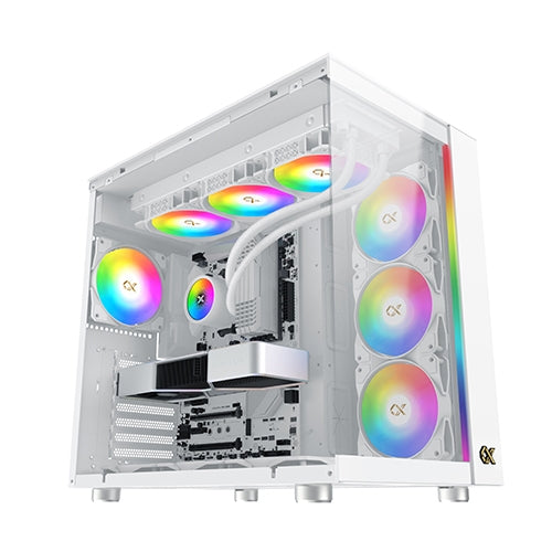 XIGMATEK CASE AQUA ULTRA ARCTIC (WHITE,EATX,U3X2+U2X2+TYPE