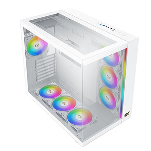 XIGMATEK CASE AQUA ULTRA ARCTIC (WHITE,EATX,U3X2+U2X2+TYPE