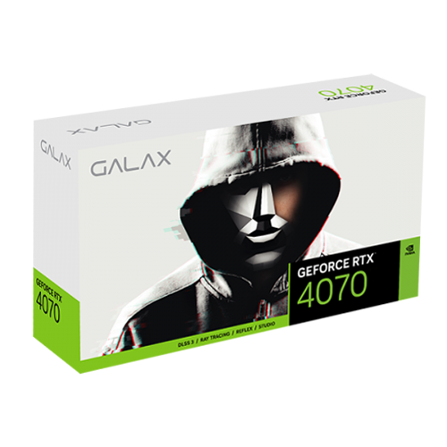 Galax D46O Black GF RTX4070 EX Gamer- white