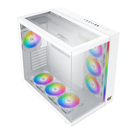 XIGMATEK CASE AQUA ULTRA ARCTIC (WHITE,EATX,U3X2+U2X2+TYPE