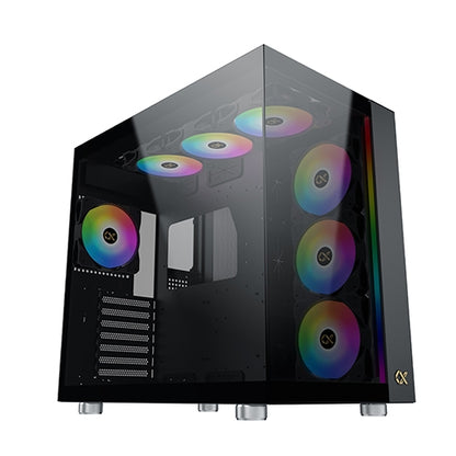 XIGMATEK CASE AQUA ULTRA (BLACK,EATX,U3X2+U2X2+TYPE C,TOP&F