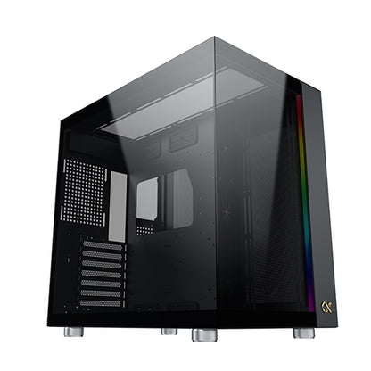 XIGMATEK CASE AQUA ULTRA (BLACK,EATX,U3X2+U2X2+TYPE C,TOP&F