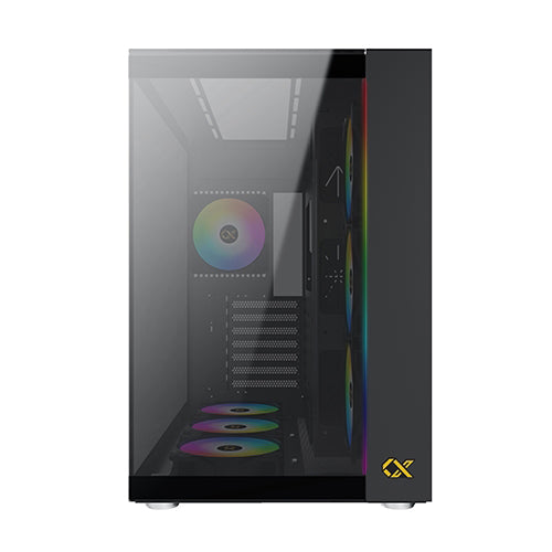XIGMATEK CASE AQUA ULTRA (BLACK,EATX,U3X2+U2X2+TYPE C,TOP&F