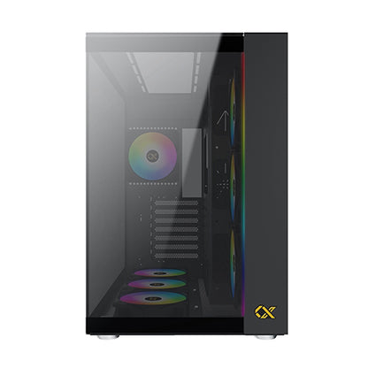XIGMATEK CASE AQUA ULTRA (BLACK,EATX,U3X2+U2X2+TYPE C,TOP&F