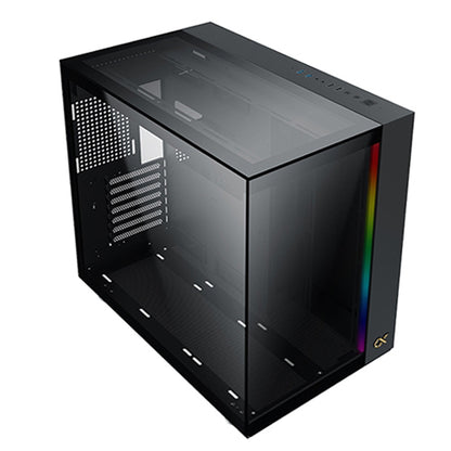 XIGMATEK CASE AQUA ULTRA (BLACK,EATX,U3X2+U2X2+TYPE C,TOP&F